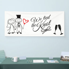 Lona Anuncio de Boda