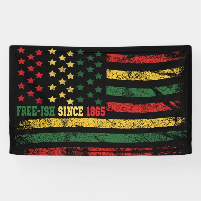 Lona Anuncio libre desde la bandera del 1865 (Horizontal)