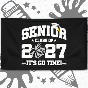 Lona Aplausos para la Graduación Clase de 2027 Año de G