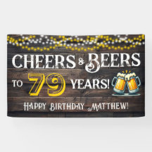 Aplausos y Cervezas para el Banner de Cumpleaños d