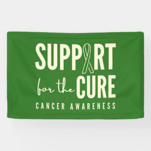 Lona apoyo para la concienciación sobre el cáncer para 
