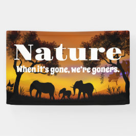 Lona Apreciar la naturaleza y los elefantes