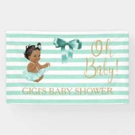 Lona Aqua White Stripe Nacida Étnica Ballerina Tutu