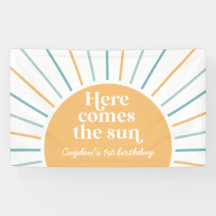 Aquí viene el sol Cumpleaños soleado