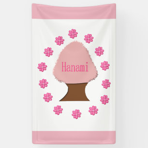 Lona Árbol de cerezas japonés Hanami