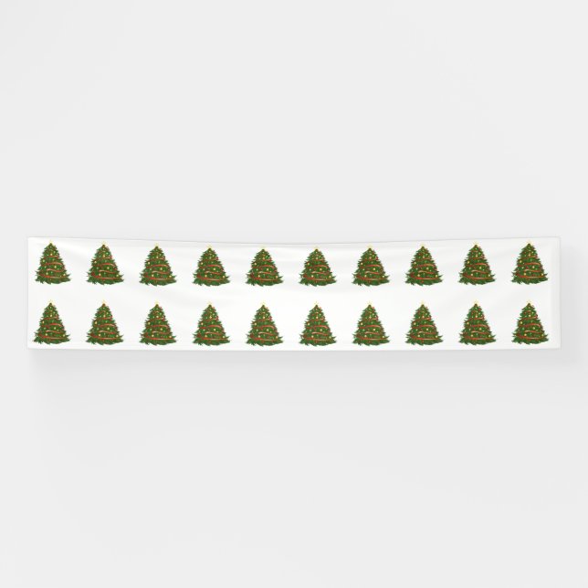 Lona Árbol de Navidad (Horizontal)
