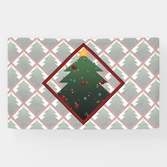 Lona Árbol de Navidad (Horizontal)