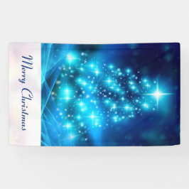 Lona Árbol de Navidad azul Guay con luces resplandecien