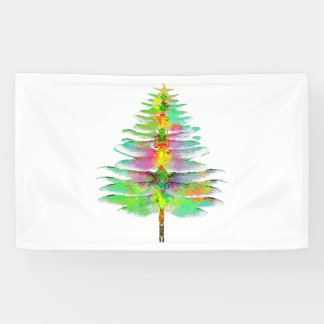 Lona Árbol de Navidad de la libélula