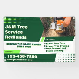 Lona Arborista del servicio de árbol personalizar Stump
