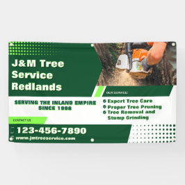 Lona Arborista del servicio de árbol personalizar Stump