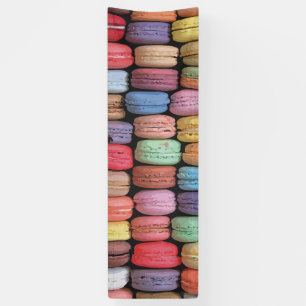 Lona Arco iris de las galletas apiladas de Macaron del