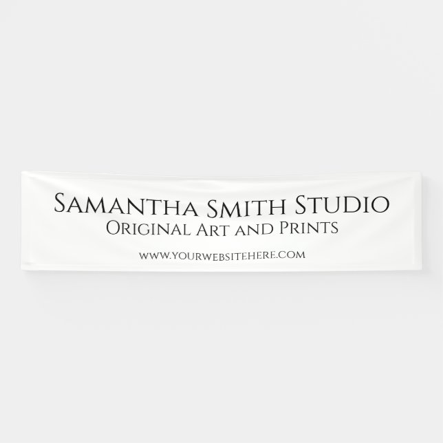 Lona Art Craft Fair Tent Banner Personalizado Booth Val (Horizontal)