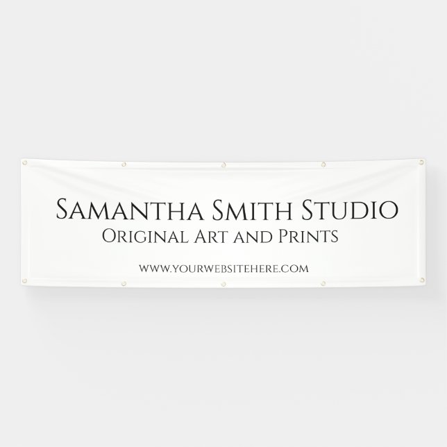 Lona Art Craft Fair Tent Banner Personalizado Booth Val (Horizontal)