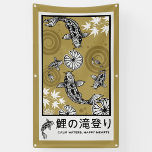 Lona Arte Carpo Japonés Tranquilo