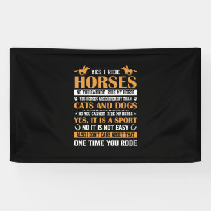 Lona Arte de caballos Sí Yo Viajo Caballos