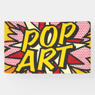 Lona Arte de diversiones POP ART Retro Libro Pop Art
