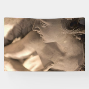 Lona Arte de escultura de ángel de mármol Imprimir