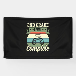 Lona Arte de graduación Nivel de 2do grado completo