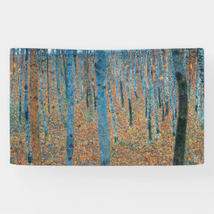 Lona Arte de Gustav Klimt Bosque de Hayas Vintage