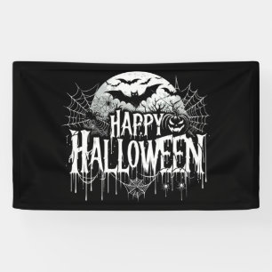 Lona Arte de Halloween feliz