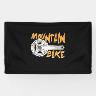 Lona Arte de la bicicleta de montaña