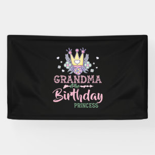 Lona Arte Madre   Abuela De La Princesa De Cumpleaños N