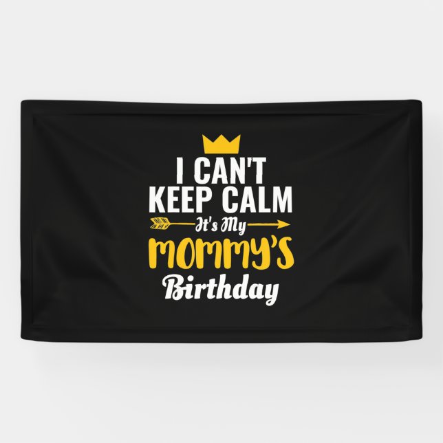 Lona Arte Madre | Es Mi Cumpleaños (Horizontal)