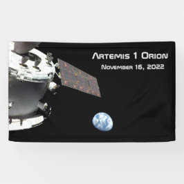 Lona Artemis Orion Spacecraft Blue Marble