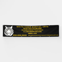 Artes Marciales de Tigre Blanco Personalizadas