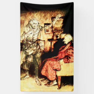 Lona Arthur Rackham - A Navidades Carol - Scrooge