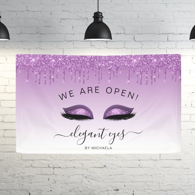 Lona Artista de maquillaje Somos Purpurinas abiertos Oj (Subido por el creador)
