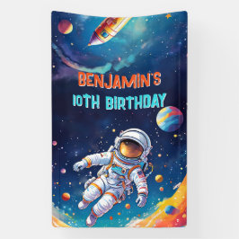 Lona Astronaut Deep Space Sky Planets Photo Birthday