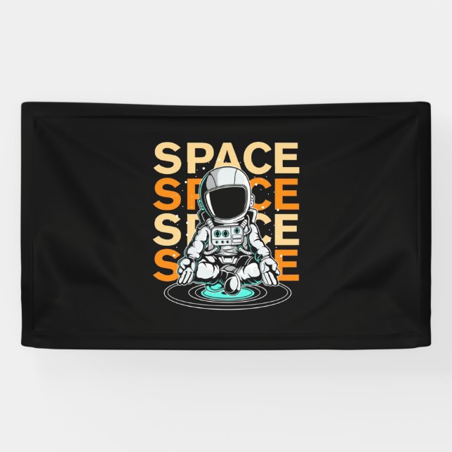 Lona Astronauta espacial (Horizontal)