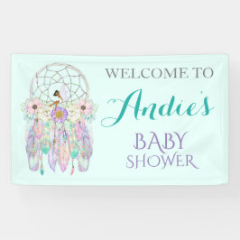 Lona Atrapasueños étnico de hadas Boho plumas Pasteles