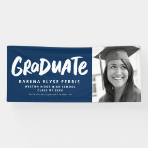 Lona Audaz graduación moderna de una marina fotográfica