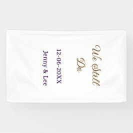 Lona Aún hacemos nombre fecha año boho retro rosa marró