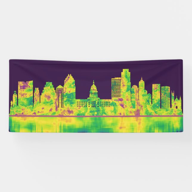 Lona Austin Texas Skyline (Horizontal)
