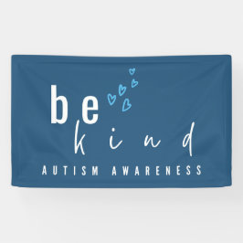 Lona autism awareness be kind blue hearts modern 