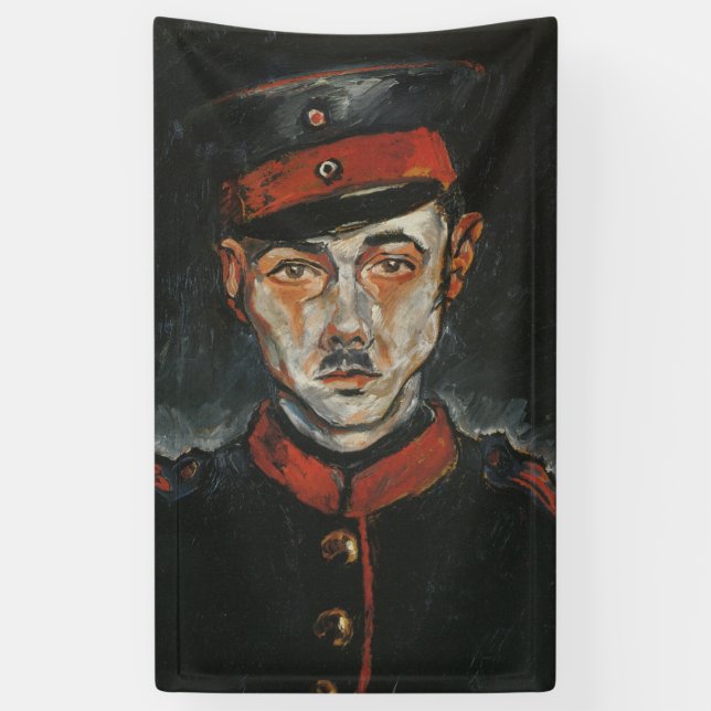 Lona Autorretrato (por Walter Gramatté) (Vertical)