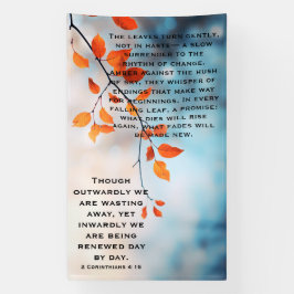 Lona Autumn Renewal Christian Scripture Art