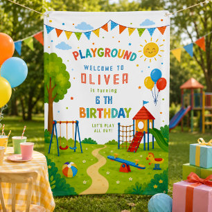 Lona Aventura en el Parque de Juegos Cumpleaños 6