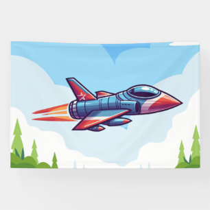 Lona avión/avión de combate