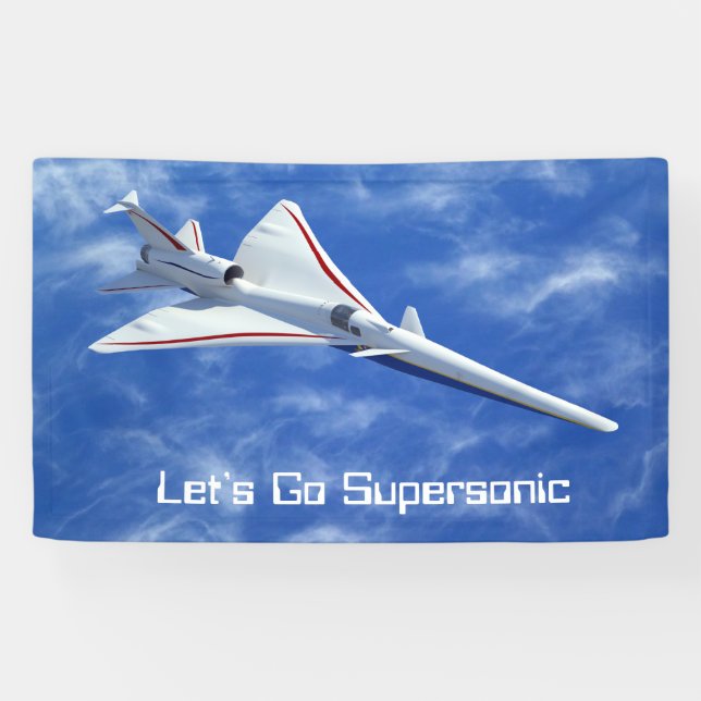 Lona Aviones subpersónicos X-59 de bajo auge (Horizontal)