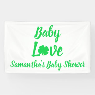 Lona Baby Love Shamrock Baby Shower