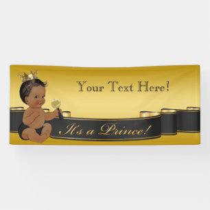Lona Baby Shower de African American Prince