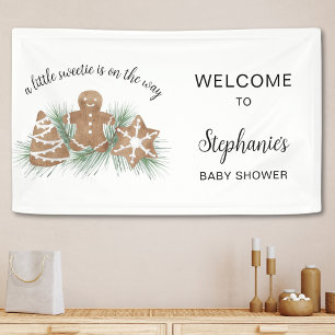 Lona Baby Shower de navidades