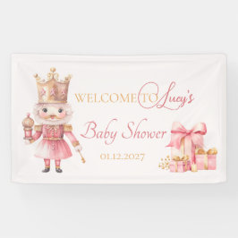 Lona Baby Shower de navidades: Bienvenida a los pedófil