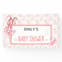 Baby Shower de octopus de vida en el mar de rosa y