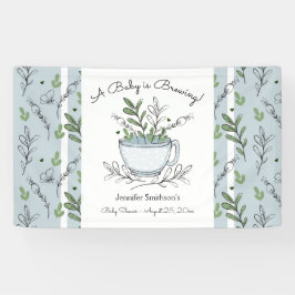 Lona Baby Shower Fiesta de té de Tea Cup